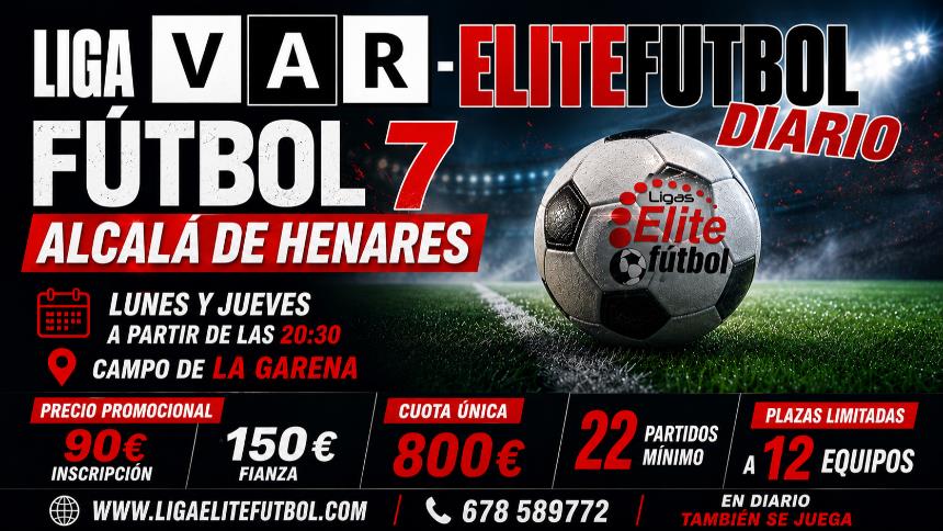 LIGA VAR-ELITEFUTBOL DIARIO EN ALCALÁ DE HENARES